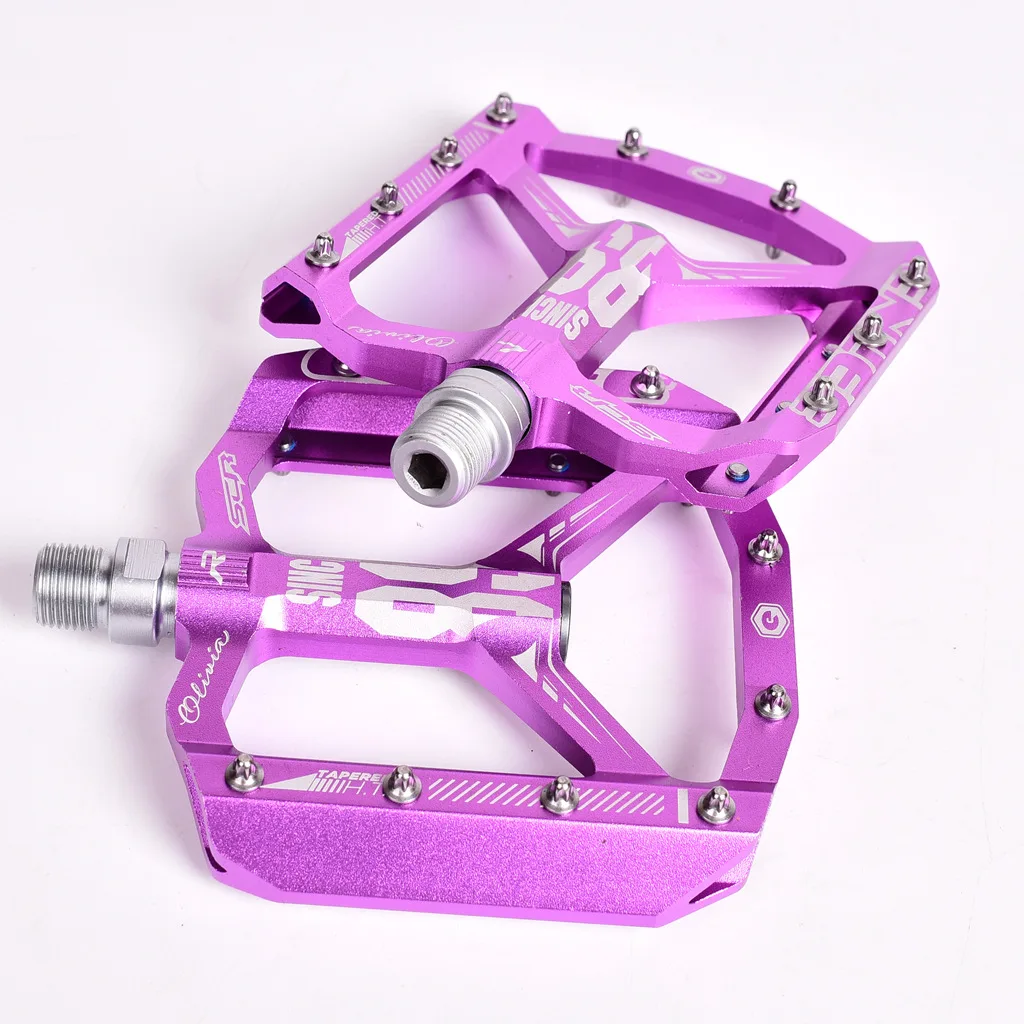 ENLEE Sicne89 Mountain Bike Pedals Ultralight Bike Pedals CNC Aluminum Alloy Pedals Bearing Pedals