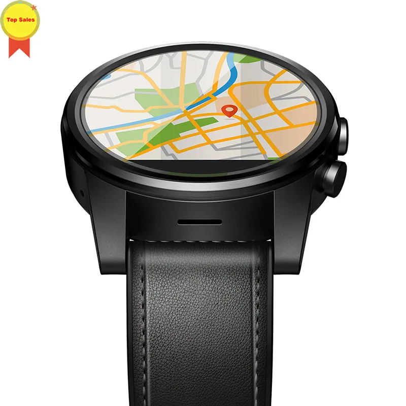 4G Smart Watch Men Wifi GLONASS GPS Smartwatch MTK6739 16GB+1GB Quad Core 600mAh Crystal Display Watches Phone Calls smartwatch