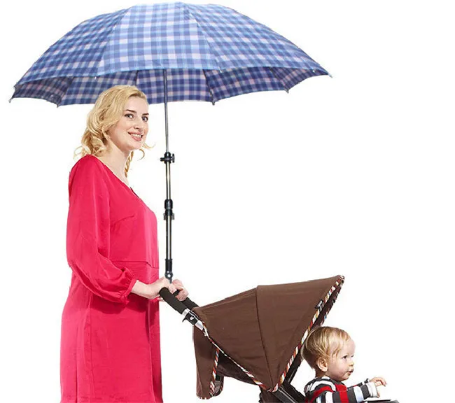 Adjustable Baby Stroller Pram Umbrella Stand Holder Bracket Cycling Bicycle Bike Home Accessories