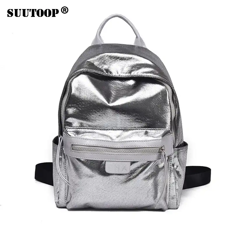 girls silver bag