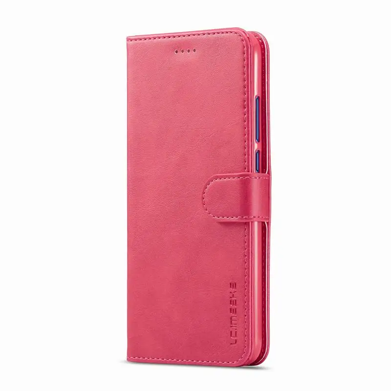 Чехол для Xiaomi Mi A2 Lite, чехол, роскошный винтажный Магнитный кошелек, кожаные сумки для Xiaomi Mi A 2 Lite, чехол-книжка - Цвет: Rose Red Phone Case