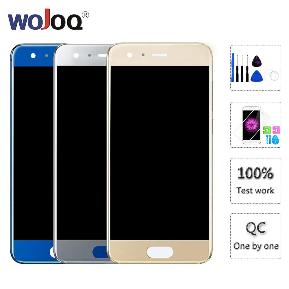 

AAA LCD For Huawei Honor 9 Display Touch Screen Digitizer Touch Screen For Honor 9 STF-L09 STF-AL10 STF-AL00 with Frame