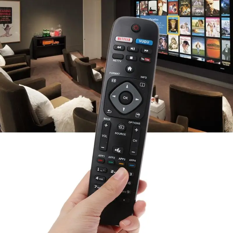 Пульт дистанционного управления Управление для Philips ТВ 50PFL5601/F7 65PFL5602/F7 55PFL5602/F7 50PFL5602/F7 43PFL5602/F7 32PFL4902/F7 40PFL4901/F7