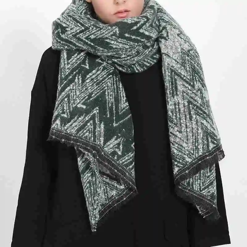 2016 Winter Women Scarf Luxury Brand font b Tartan b font Foulard Feminino Blanket Scarf YJWD824