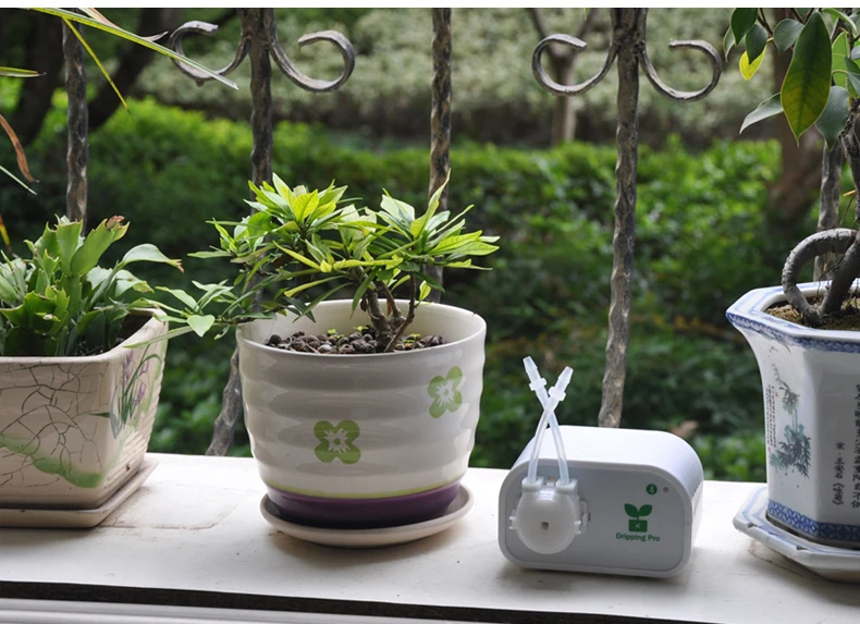Интеллектуальный таймер для полива сада с автоматическим управлением водой, управление сотовым телефоном, система орошения комнатных растений, капает для сада