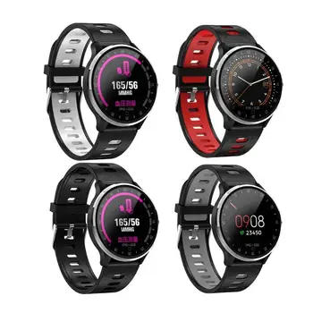 

New A9 racket screen ECG smart bracelet Heart rate blood pressure oxygen oxygen IP67 waterproof call message push Step time