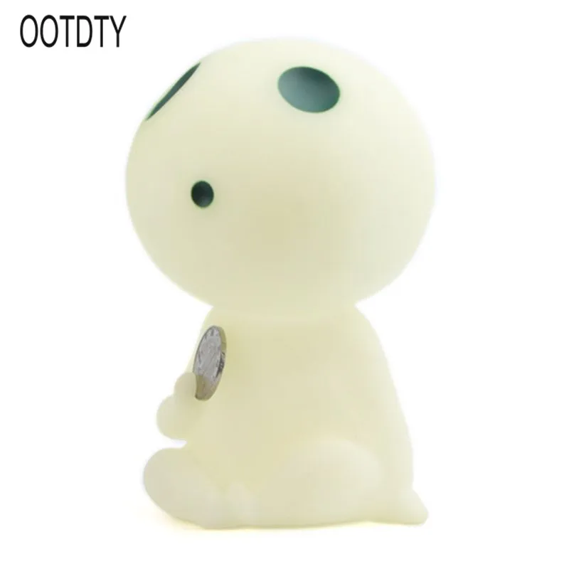 

Creative Cute Cartoon Coin Money Saving Pot Ornament With Night Lighting Glow In Dark Decoration Toy