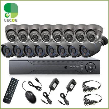 

Home 1200TVL 16CH CCTV Security Camera System 16CH DVR with 16pcs 720P Outdoor Day Night Cameras CCTV Surveillance DVR System