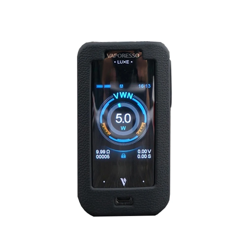 5 шт. чехол с текстурой для Vaporesso luxe 220 W TC Kit силиконовый цветной нескользящий