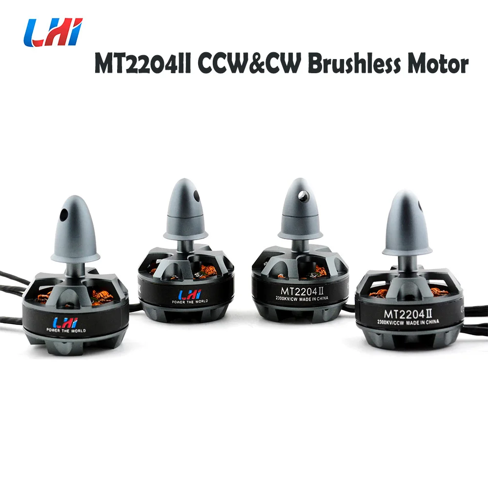 RC quadrocopter frame 4pcs LHI 2204 2300KV CW & CCW Brushless Motor For dron quadrocopter quadcopter helicopter