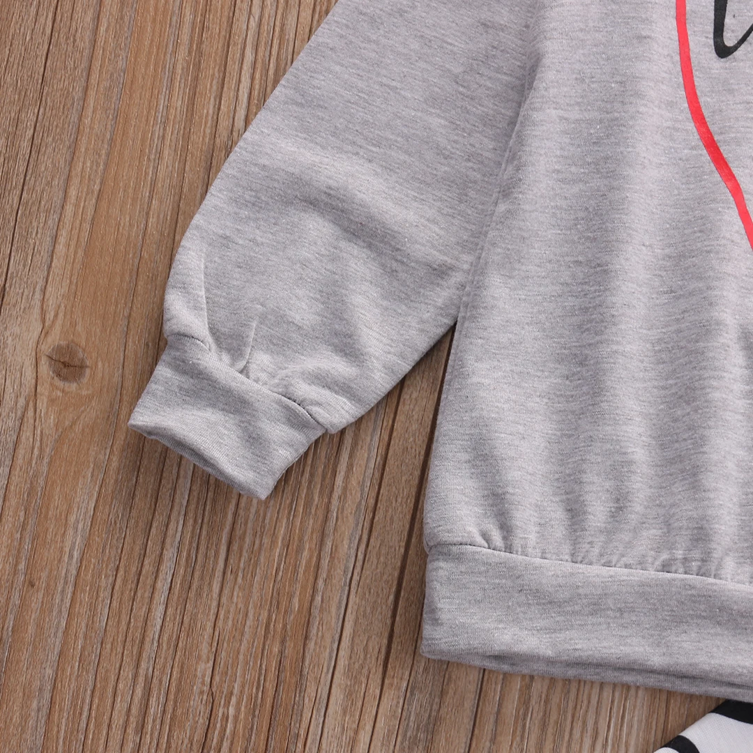 Новинка 2017 года одежда для маленьких девочек летняя футболка топы + штаны