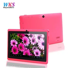 Free Gift 7″Quad core Tablet PC Android 4.42 Google A33 1GB-8GB Capacitive Screen WiFi Dual Camera 7 Inch Q8 Q88 Tablets PC