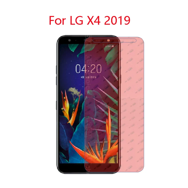 

(3-Pack) 9H flexible glass screen protector For LG X4 2019