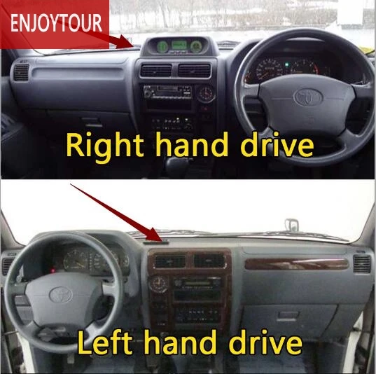 dashmats car styling accessories dashboard cover for toyota prado j90