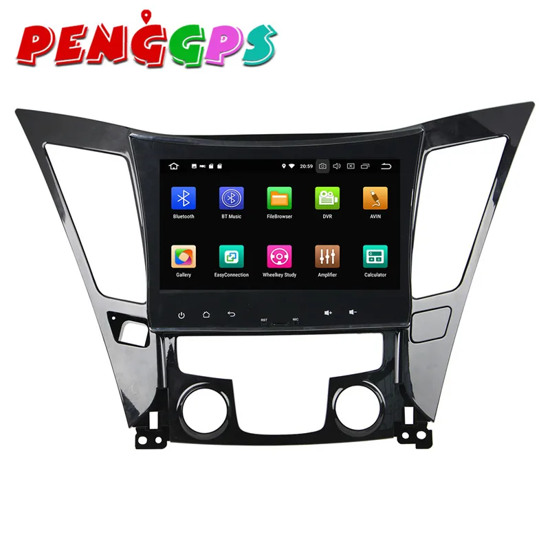Clearance Android 8.0 7.1 Car DVD Player GPS Navigation Headunit For Hyundai SONATA 2011 2012 2013 Car Stereo Auto Multimedia Satnav Video 5