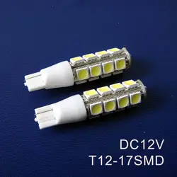 Высокое качество 12 В 3 Вт T12 автомобилей Светодиодный индикатор световой сигнал контрольные лампы, авто T12 Клин T12 светодиодные лампы