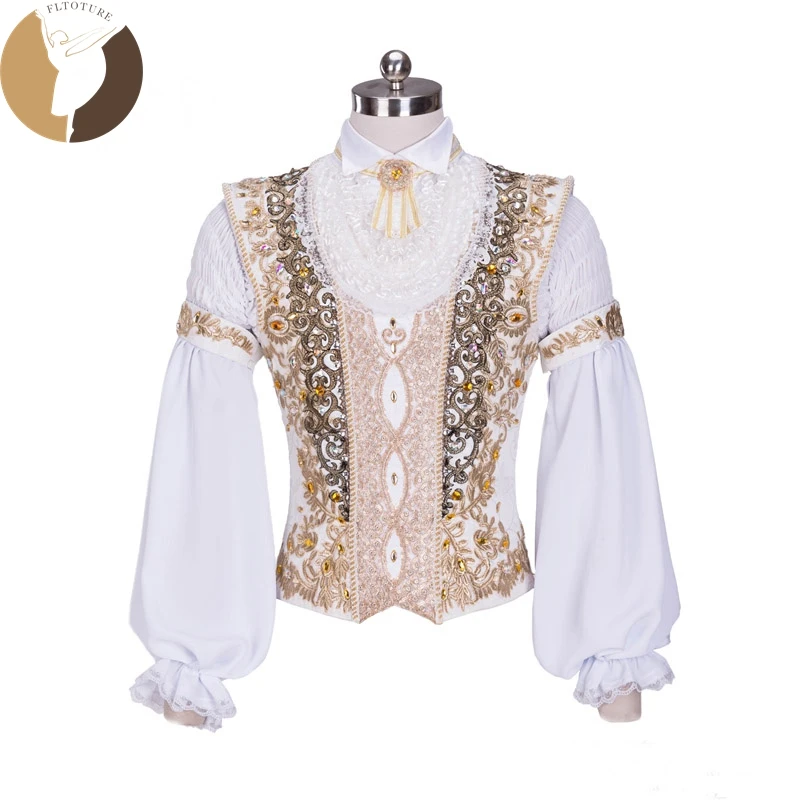 Мужская туника FLTOTURE M012 балетные туники верхняя одежда для мальчиков
