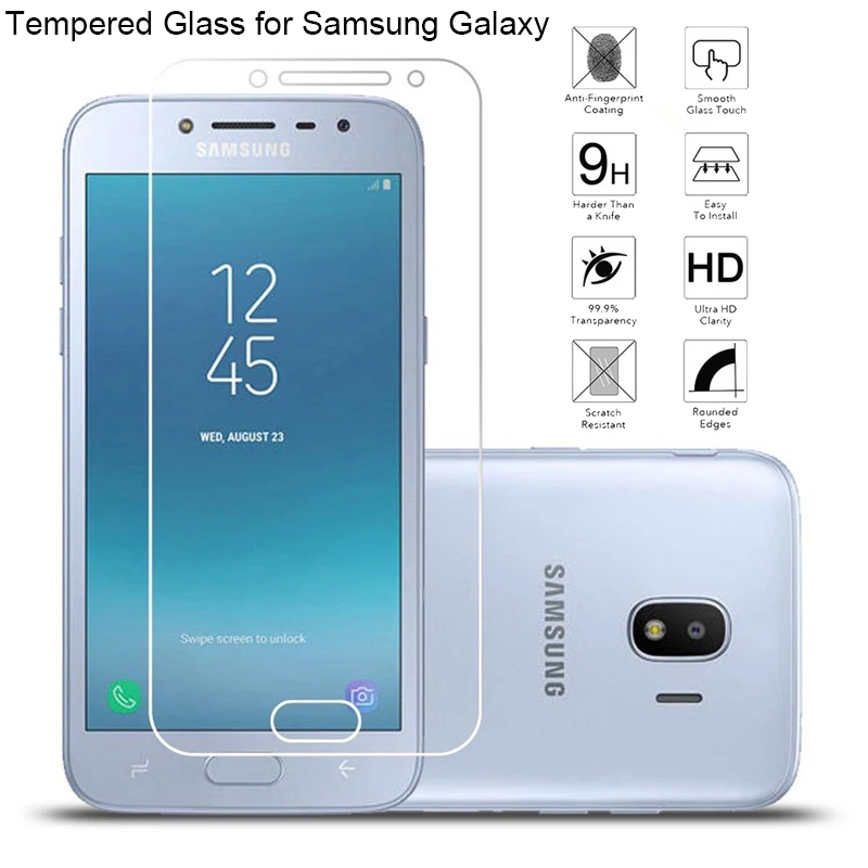 

Screen Protector for Samsung Galaxy J1 Nxt J2 Pro 2018 J1 Mini 2016 J4 J6 9H HD Tempered Glass for Samsung J1 Ace Phone Glass