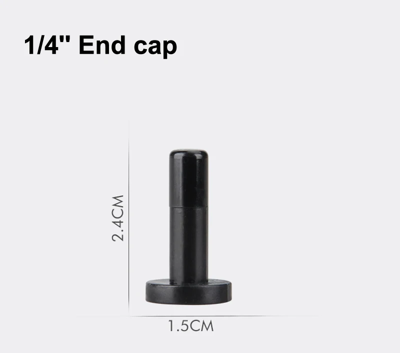 NuoNuoWell 1/4 ''трубный Тройник быстрый соединитель Концевая крышка адаптер