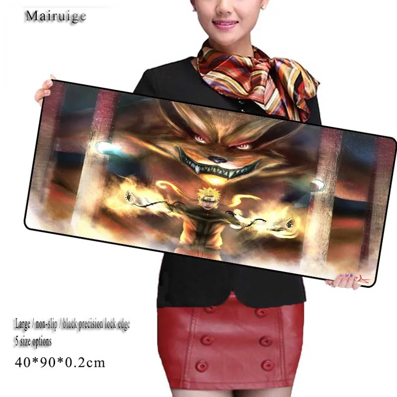 

Mairuige Free Shipping Naruto XL900*400 MM 900*300 MM For CSGO Mouse Pad Counter Strike OffensiveTable Mat for PC Laptop Mouse