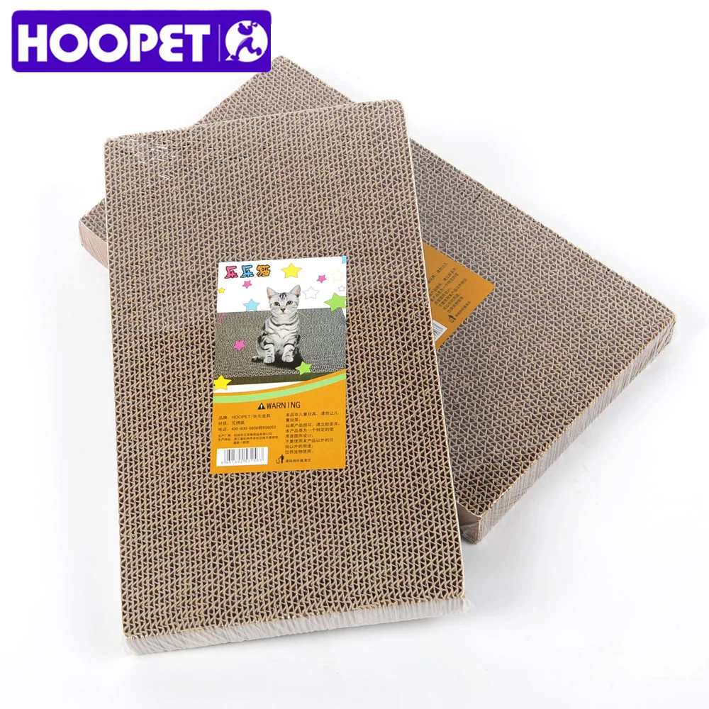 

HOOPET Cat Scratch Board Honeycomb Paperboard Cat Toy Large Gripper with Catnip