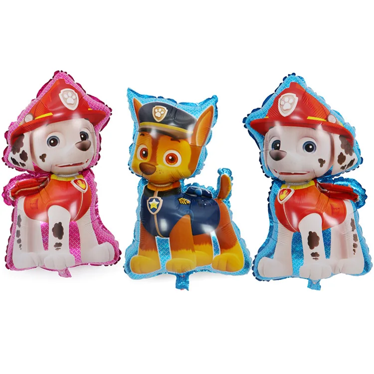 Новинка, Paw Patrol, украшение на день рождения, фигурки, игрушки, Paw Patrol, воздушные шары, вечерние, декор для комнаты, Чейз, Marshall, баллон, детские игрушки для девочек