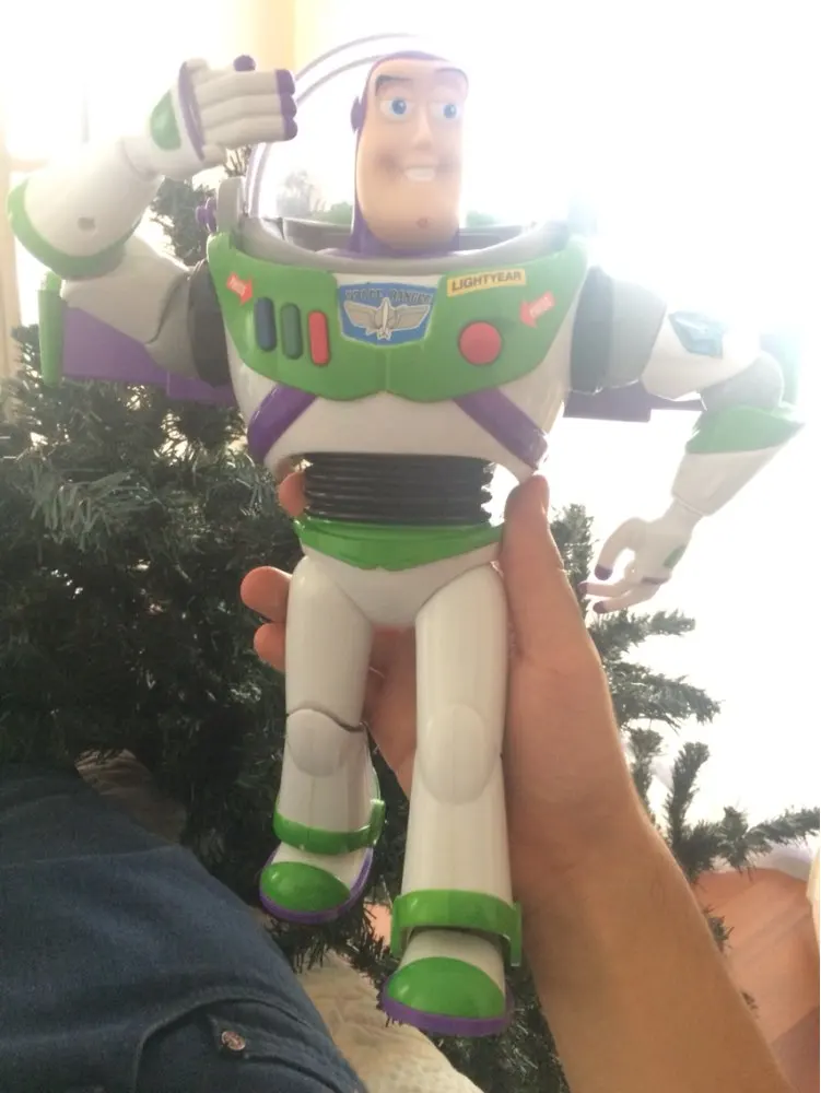 

Buzz Lightyear Toys Talking Buzz Lightyear PVC Action Figure Collectible Toy 12" 30CM NO BOX