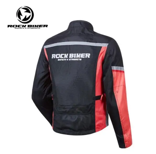 New Rock Biker motorcycle jacket spring and summer men's women's running sports jacket safety racing suit 13