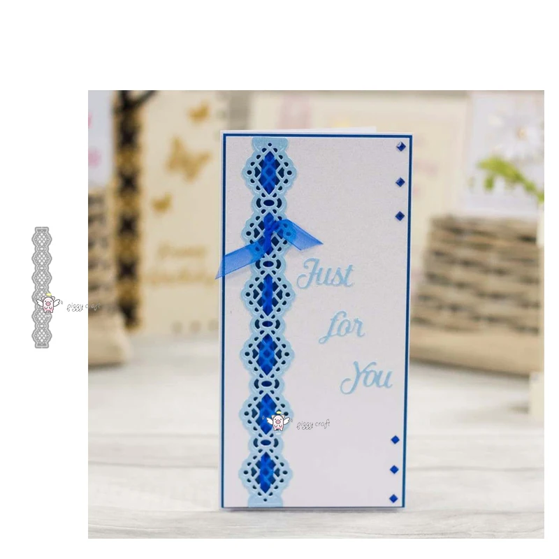 

Mmao Crafts Metal Steel Cutting Dies network side edge decoration Stencil For DIY Scrapbooking Paper/photo Cards Embossing Dies