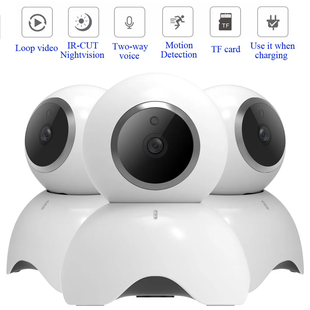 1080P HD IP камера CCTV Камера Беспроводной Смарт Wi-Fi для наблюдения домашний Ночное