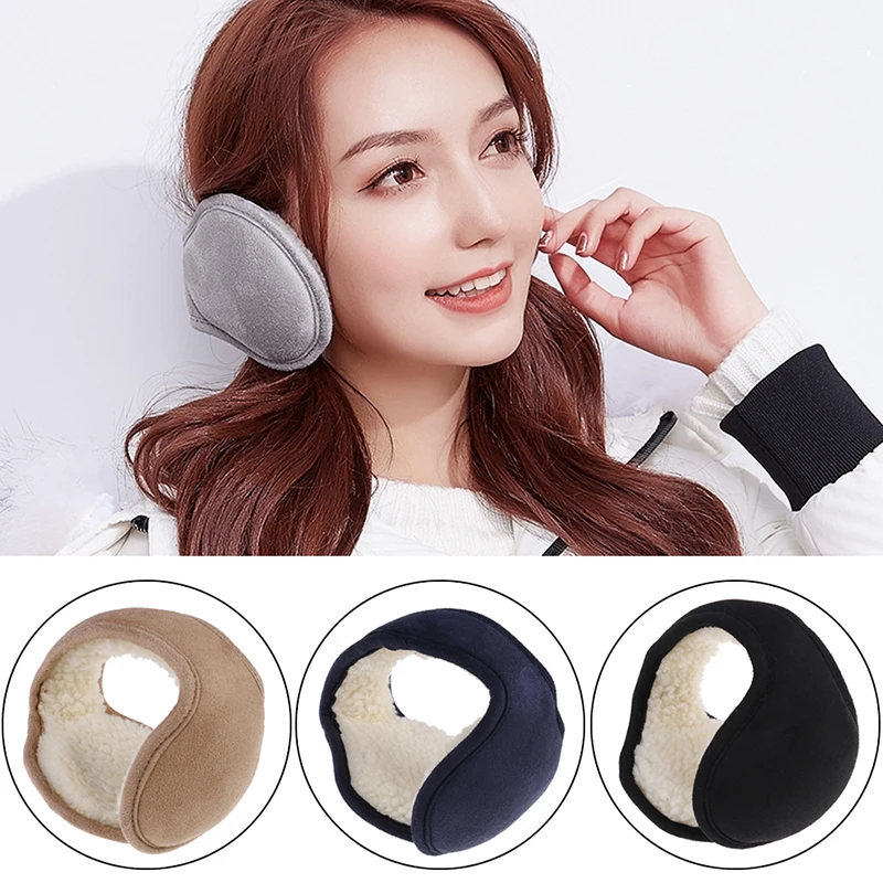 Foldable Ear Muffs Women Men Ear Muffs Winter Earmuffs Back Wear Ear