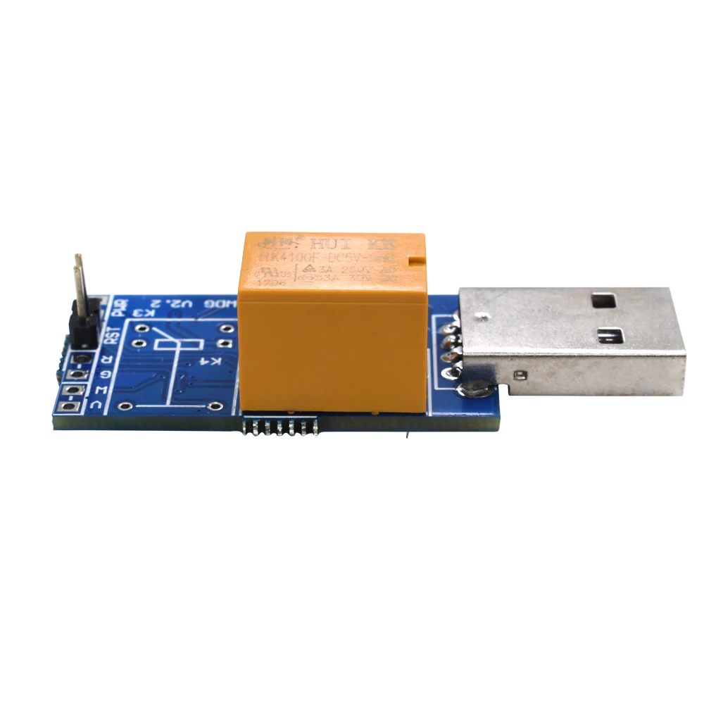 TISHRIC 10 шт. USB Watchdog Miner карта Одно реле автоматический без присмотра синий экран