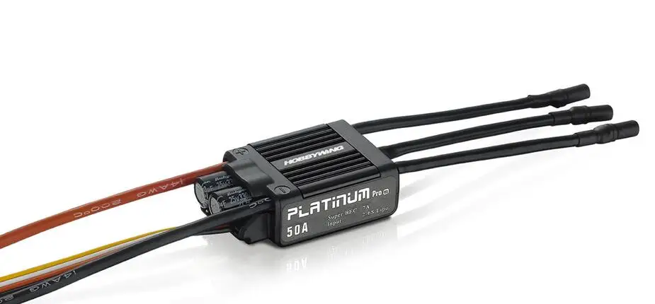 

Original Hobbywing Platinum 50A V3 High Performance ESC for Align TREX 450 450L RC Helicopter Fixed Wing ESC wholesale