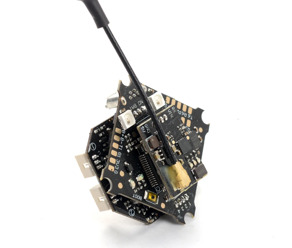Бесщеточный контроллер полета 2 4S F4 FC ESC OSD Smart Audio (No RX) с кабелем XT30 для