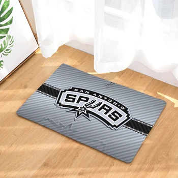 

2017 New Team Print Carpets Bathroon Mats Anti-Slip Rugs