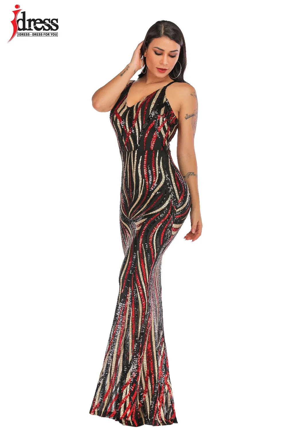 SEQUIN MAXI DRESS (5)