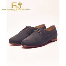 Коричневая Винтажная обувь; женские оксфорды; удобные туфли на плоской подошве со шнуровкой; Привлекательные элегантные туфли; FSJ