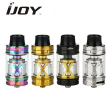 Оригинал ijoy maxo v12 v12 форсунки subohm rta бак 5.6 мл с V12-RT6 ПАЛУБЕ Макс 315 Вт Огромный Паром Распылитель XL-C4 чип катушки
