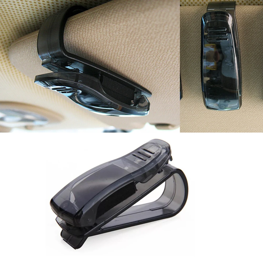 

Auto Fastener Cip Auto Accessories ABS Car Vehicle Sun Visor Sunglasses Eyeglasses Glasses Holder Ticket Clip
