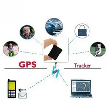 Милый черный Мини Глобальный локатор автомобиль в режиме реального времени дети определиитель нахождения домашних животных GSM/GPRS/gps отслеживающее устройство высокого качества#0528