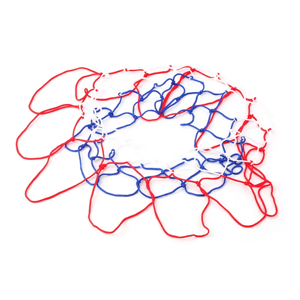 Шьет красный белый синий баскетбольная сетка 5 мм нейлоновая сетка для попадания мячом сетка высокого качества