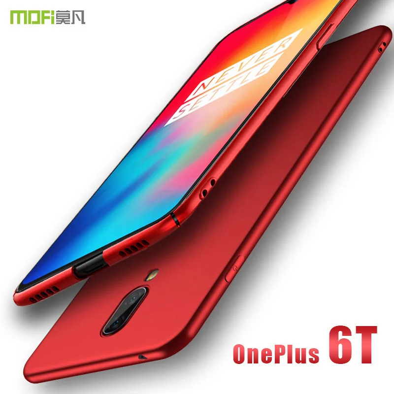 Чехол для Oneplus 6 T чехол MOFI One plus t Жесткий ПК 1 + задней панели защитный OP6T полностью