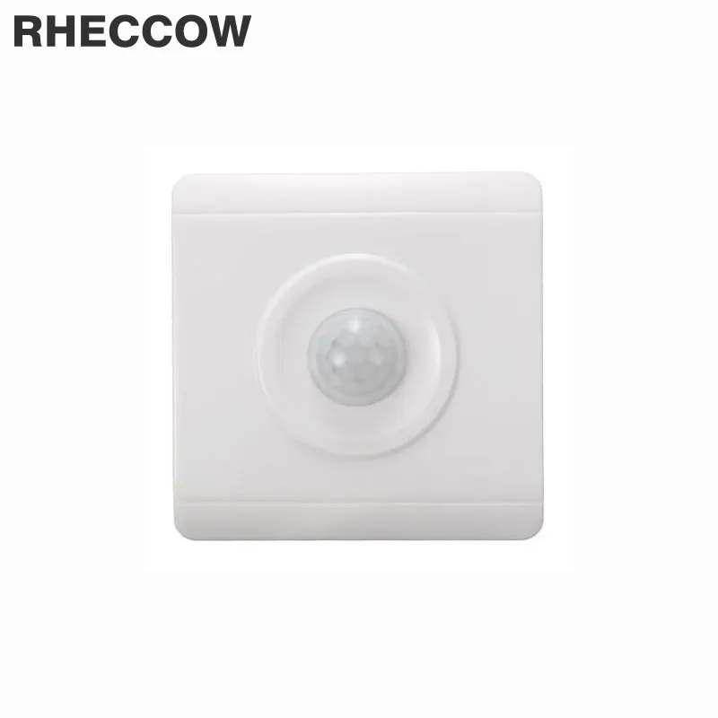 Rheccow DC12V Средства ухода за кожей инфракрасный свет стены Сенсор Переключатель Регулируемая Авто-переключатель освещения PIR Сенсор детектор