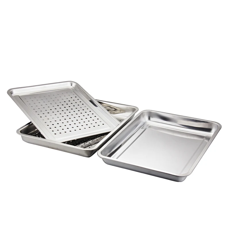 

Stainless Steel Tea Tray Drainage water Storage Kung Fu Tea Tray Drawer Tea Room Board Table Chinese tea ceremony tools
