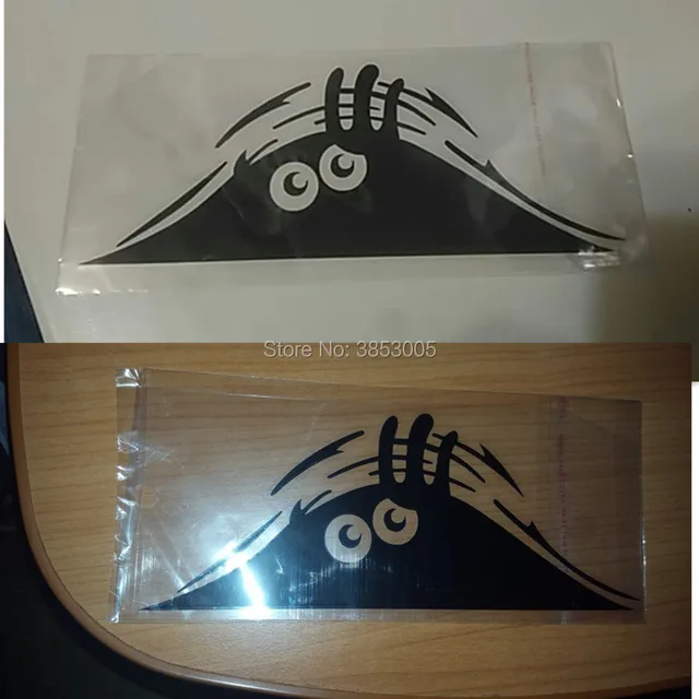 US $2.12 2018 new car cartoon Reflective Waterproof sticker FOR peugeot 206 307 corolla volkswagen golf mk4 