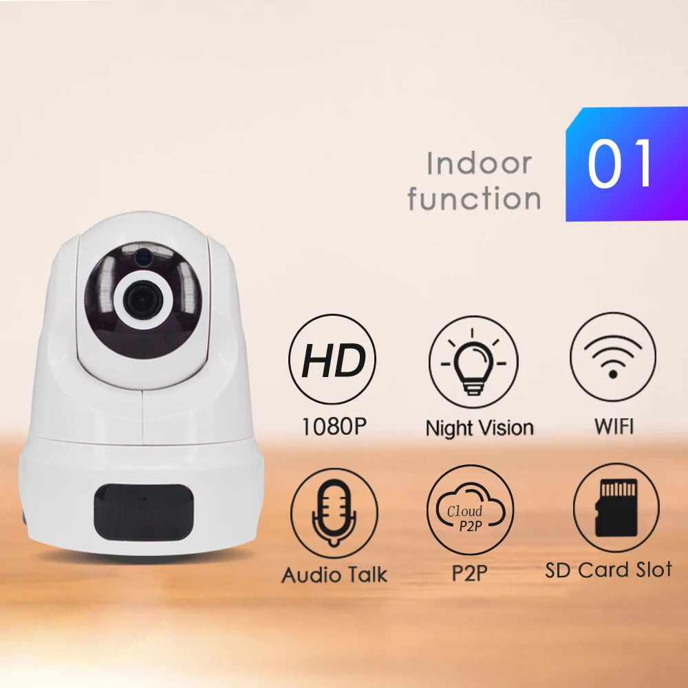 Ctvman Wi Fi Камера мини IP S 1080 купол безопасности Беспроводной с слот для карты SD