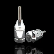 10 шт./лот, серебряный 25 мм Картридж для татуировки Hawk, ручка для Т-тек, иглы, картриджи, перманентные иглы для татуировки, макияж