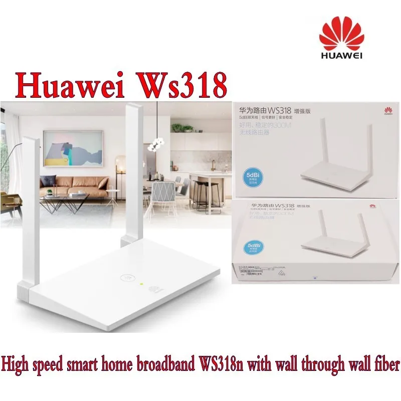 Huawei WS318n Enhanced Version 300Mbps 2.4GHz Wireless Router WiFi Repeaterin ModemRouter