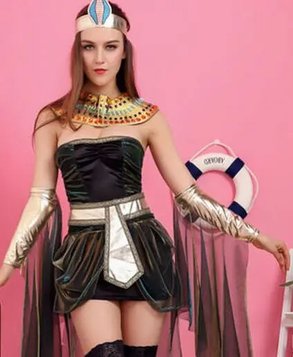 Queen Cleopatra Costume For Women Sexy Cleopatra Costume Cleopatra Dress Egyptian Dress Egyptian