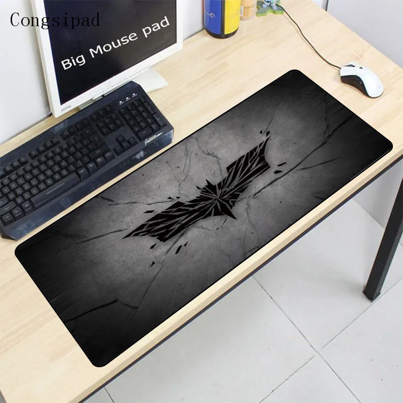 Congsipad 900*400*2 мм игровой коврик для мыши с Бэтменом большой геймер Коврик